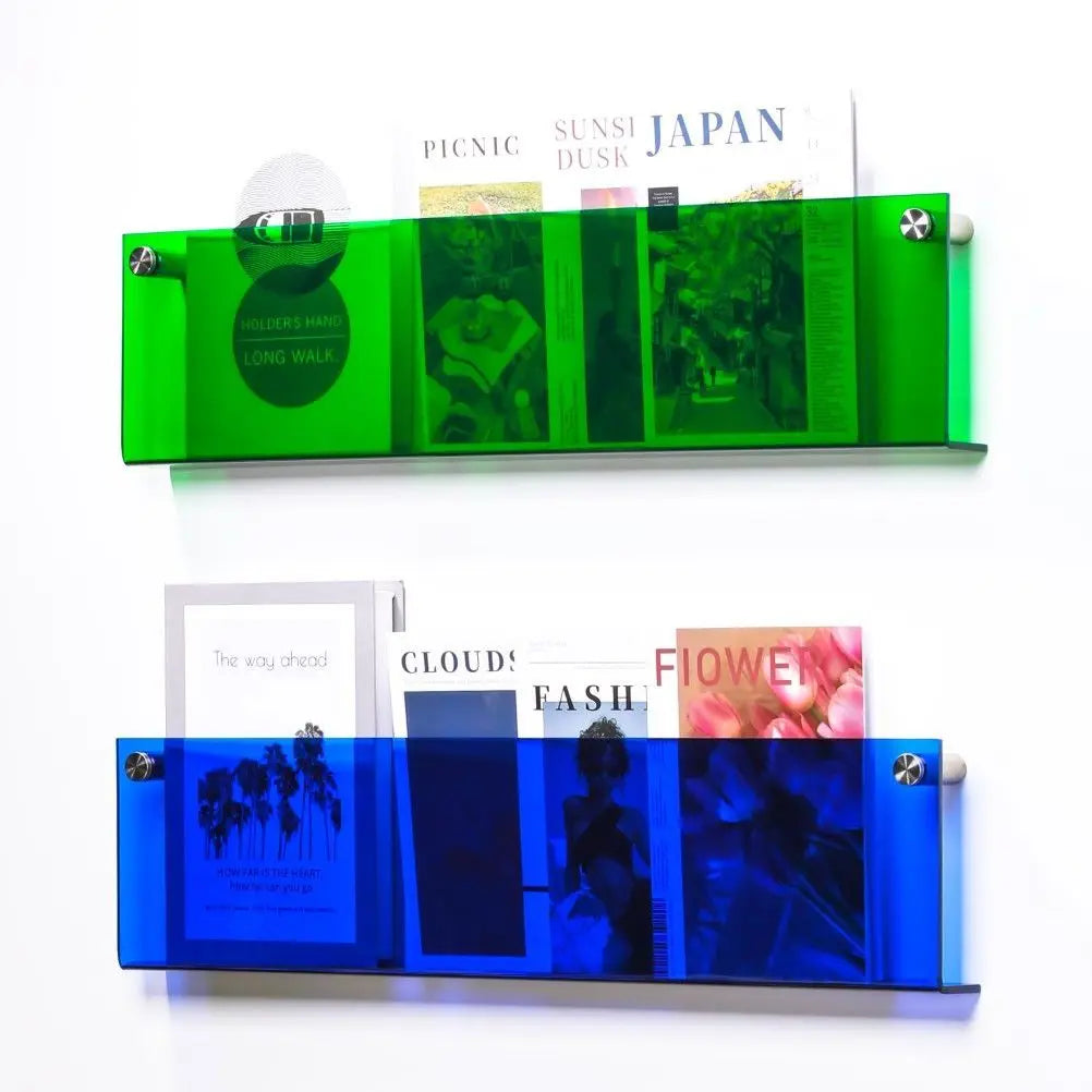 "VISIBLE" ACRYLIC BOOKSHELF