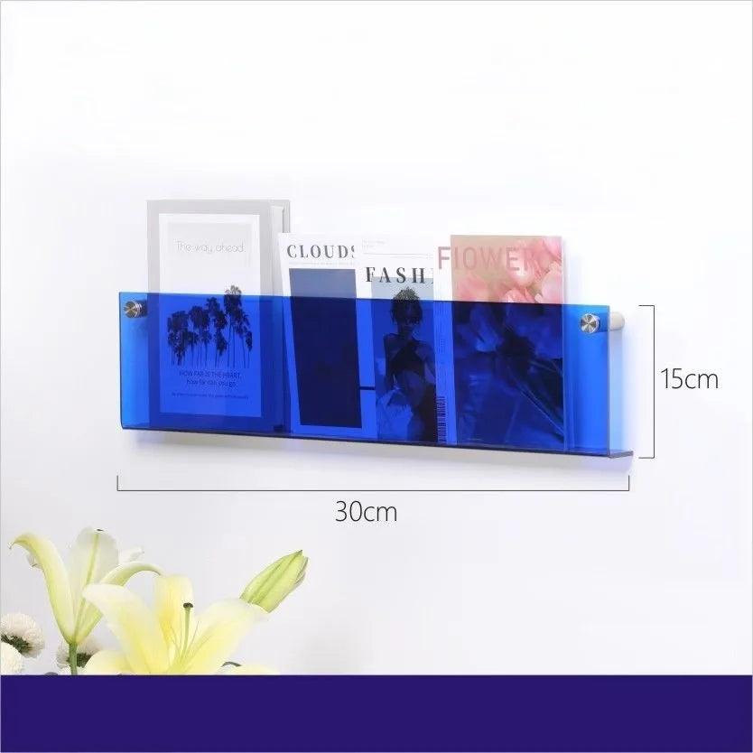 "VISIBLE" ACRYLIC BOOKSHELF